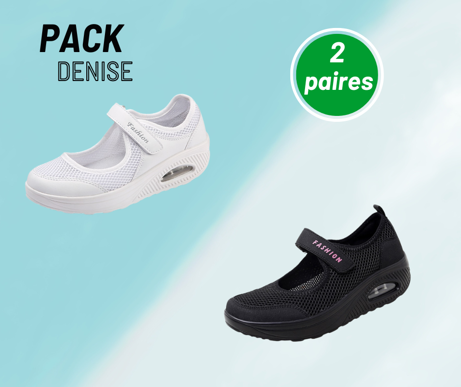 Denise- chaussures CONFORTABLES ET ANTIDÉRAPANTES pour femmes