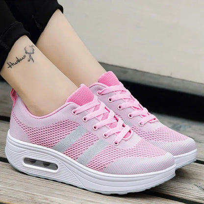 Patri- Baskets orthopédiques en maille tissée léger pour femmes