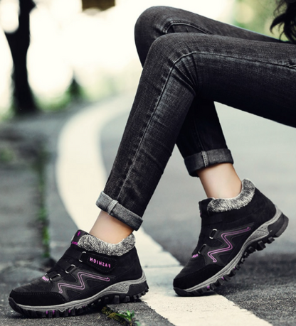 Sylvie- BOTTES CHAUDES ANTIDÉRAPANTES ET CONFORTABLES