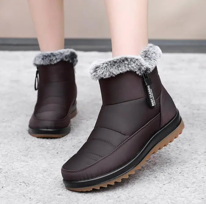 Sabine- BOTTINES EN PELUCHE Chaud et IMPERMÉABLES pour femmes