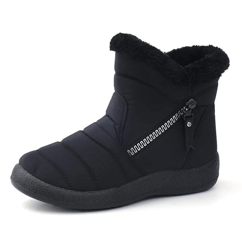 Ambre- Bottines de neige imperméables et chaudes pour femmes