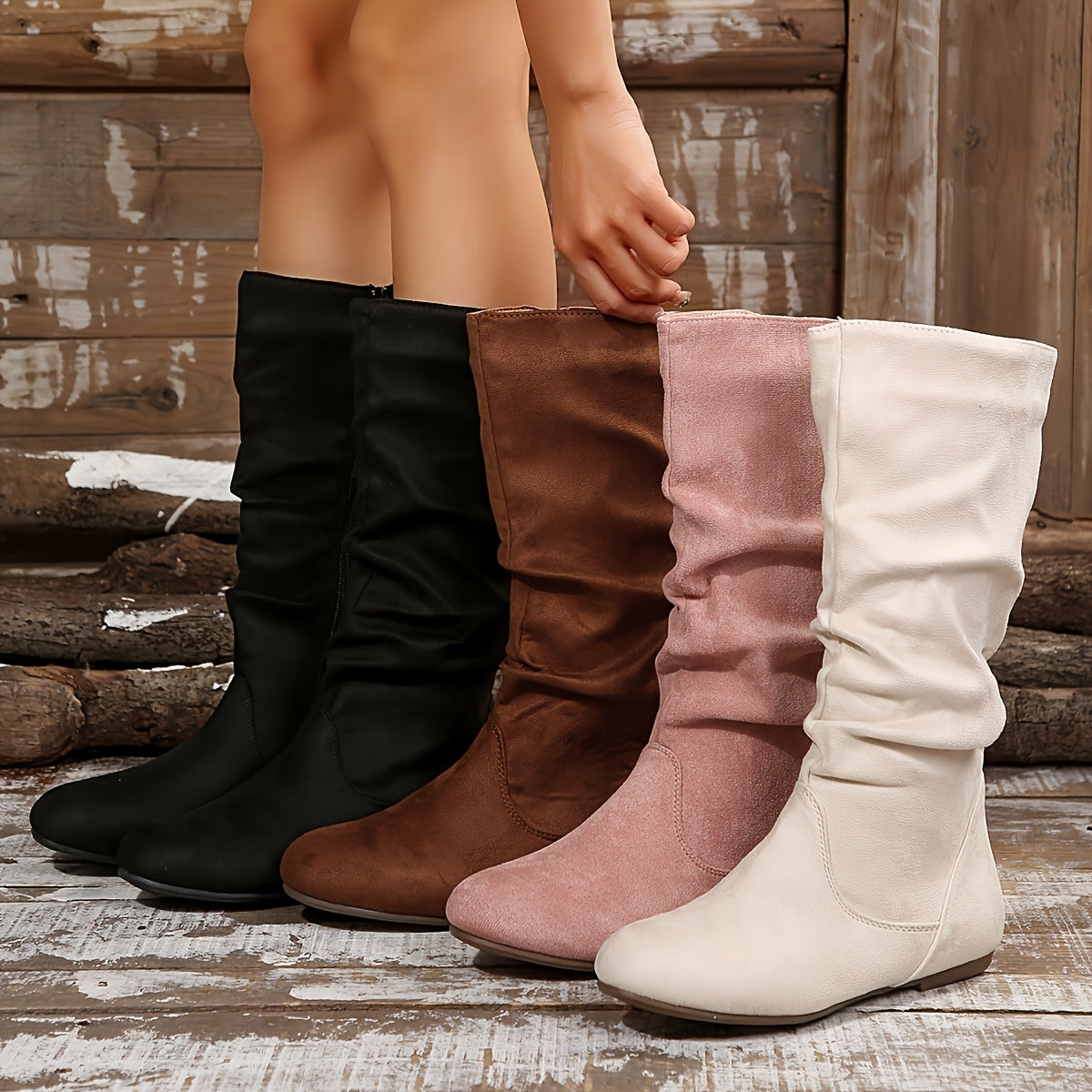 Sina- BOTTES tendances D'HIVER CHAUDES POUR FEMMES