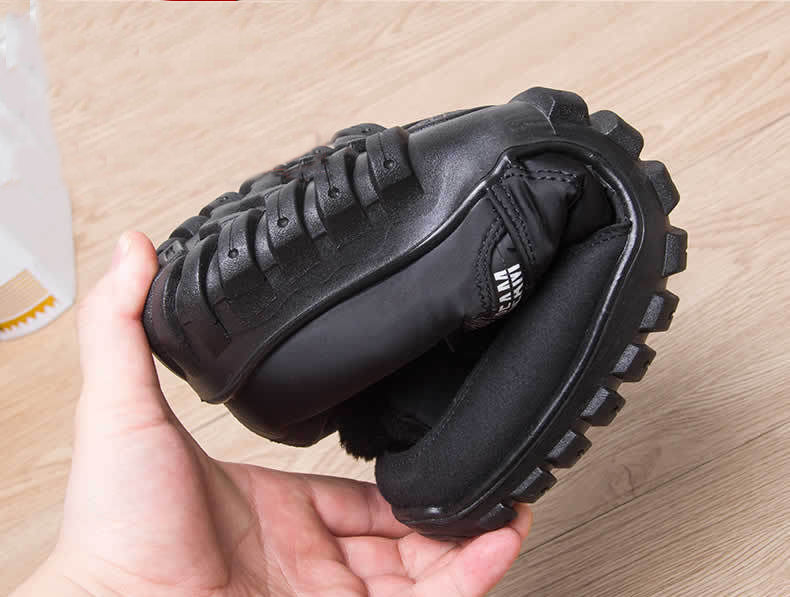 CHERY- Bottines de neige zippées en coton chaud pour femmes