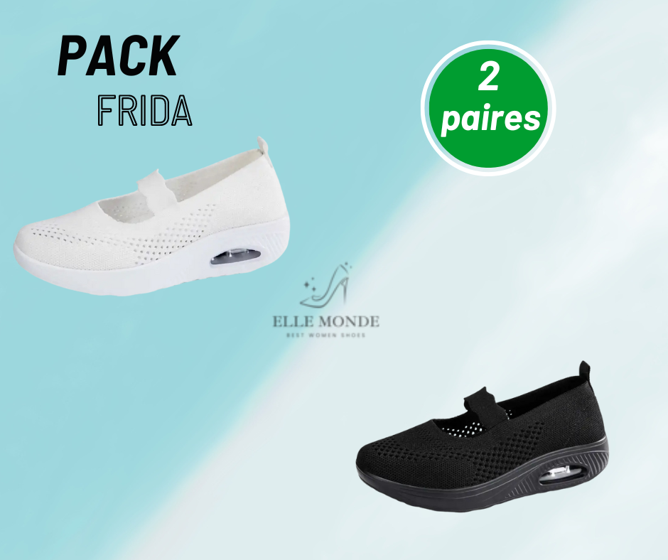 Frida- chaussures légères confortables et respirantes pour femmes