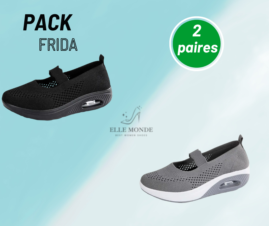Frida- chaussures légères confortables et respirantes pour femmes