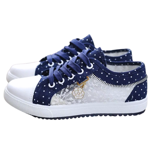 Flore- Chaussures plates à plateforme respirantes et confortables