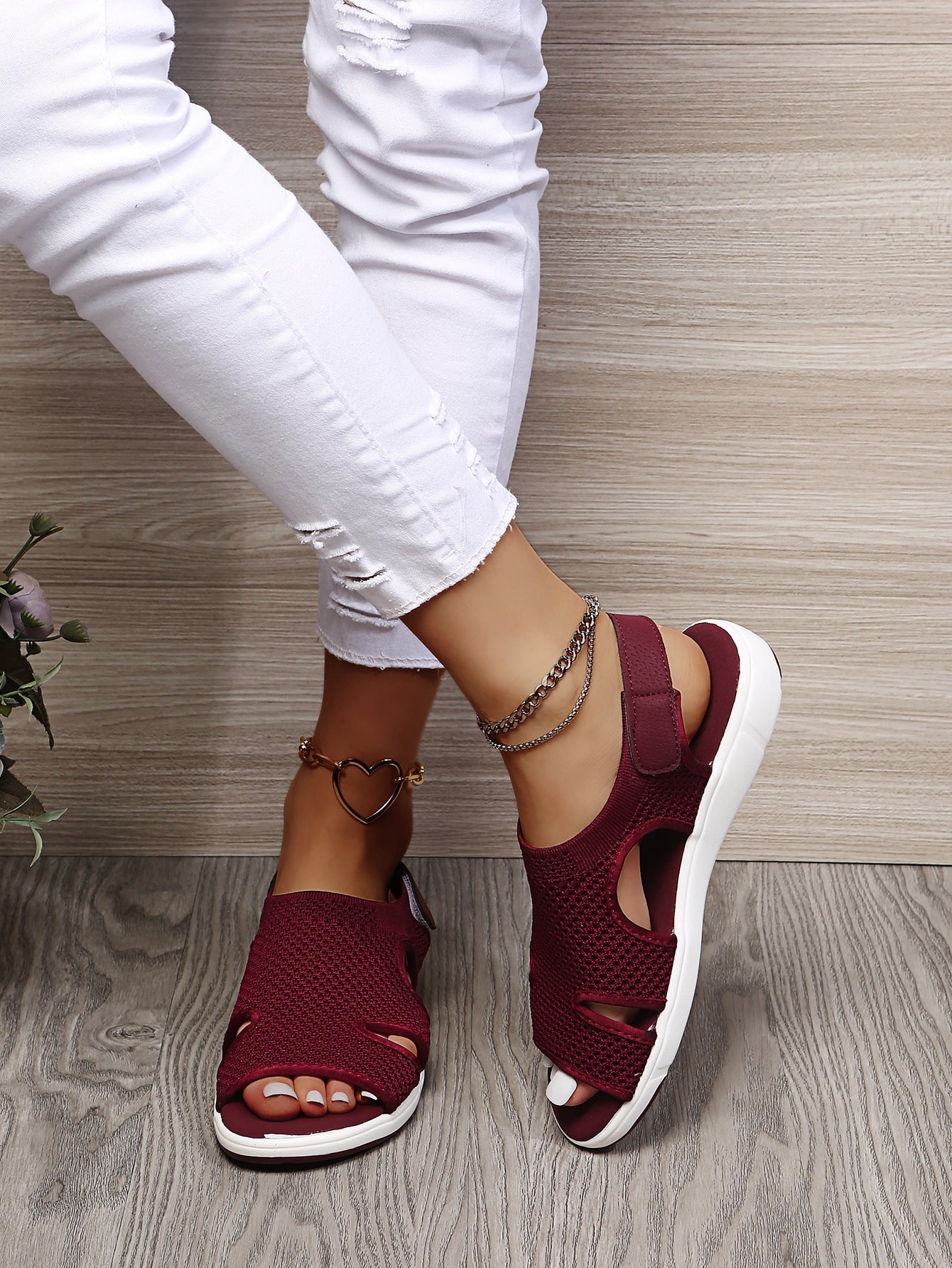 SYLVIE- Sandales Souples et confortables