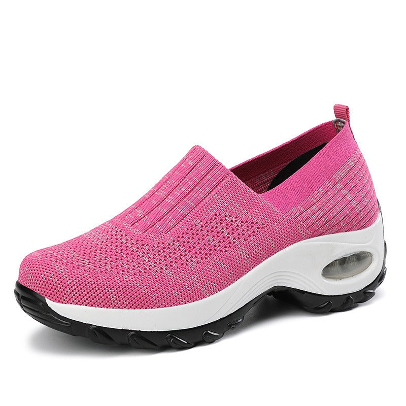 Diane- chaussures en tissu respirantes extensibles pour femmes