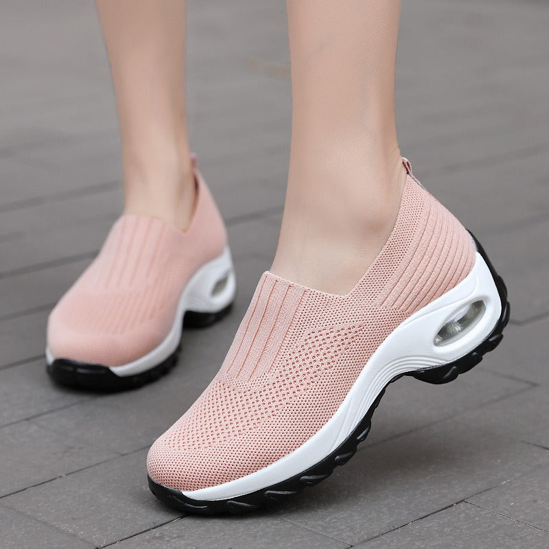 Diane- chaussures en tissu respirantes extensibles pour femmes