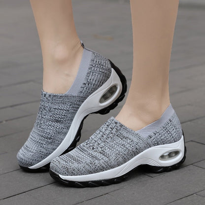 Diane- chaussures en tissu respirantes extensibles pour femmes