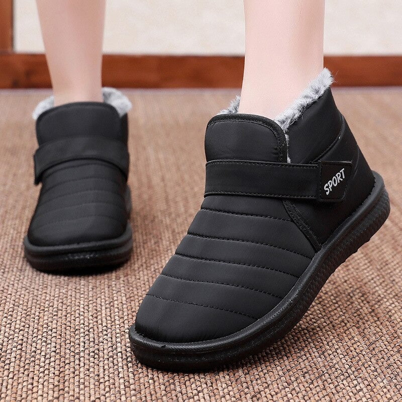 Sport- Bottines d'hiver chaudes antidérapantes pour femmes