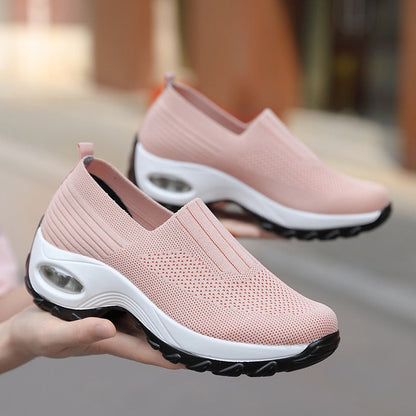Diane- chaussures en tissu respirantes extensibles pour femmes