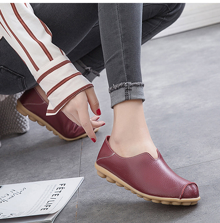 Andrea- Chaussures décontractées à talon plat