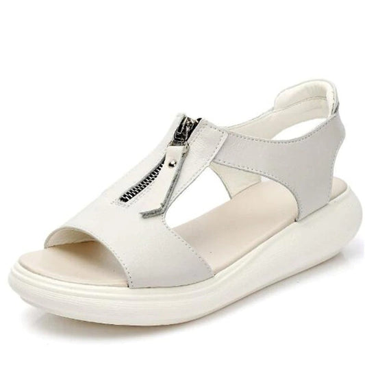 LINNA-Sandales en cuir confortables & élégantes