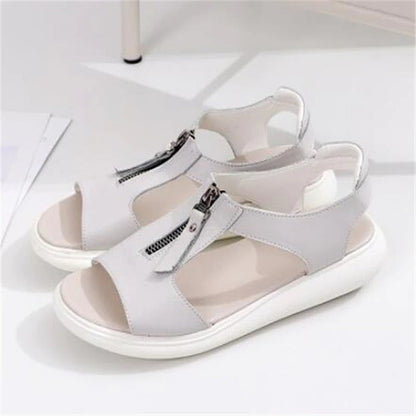 LINNA-Sandales en cuir confortables & élégantes