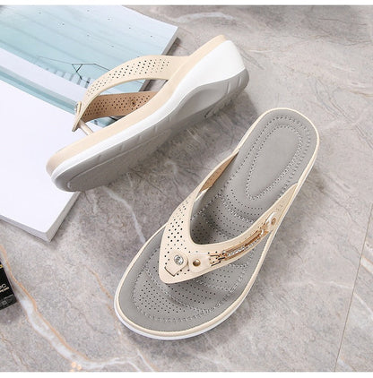 Elisy- Sandales compensés pour femmes