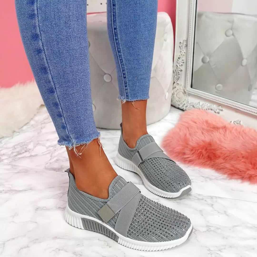 Luce- chaussures tissée décontractées à plateforme pour femmes