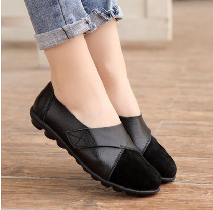 Stella- chaussures souple et décontractées en cuir pour femmes