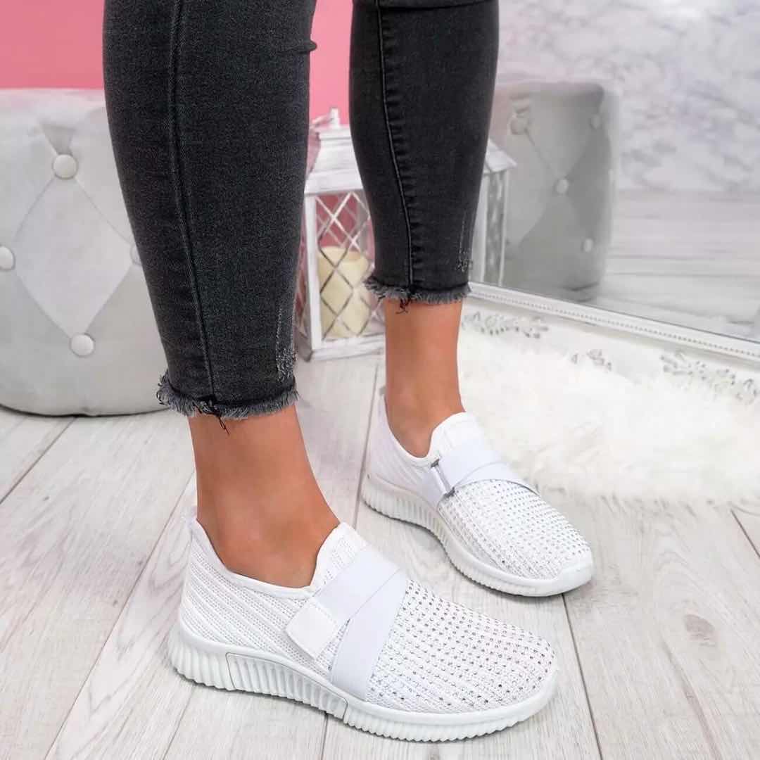Luce- chaussures tissée décontractées à plateforme pour femmes